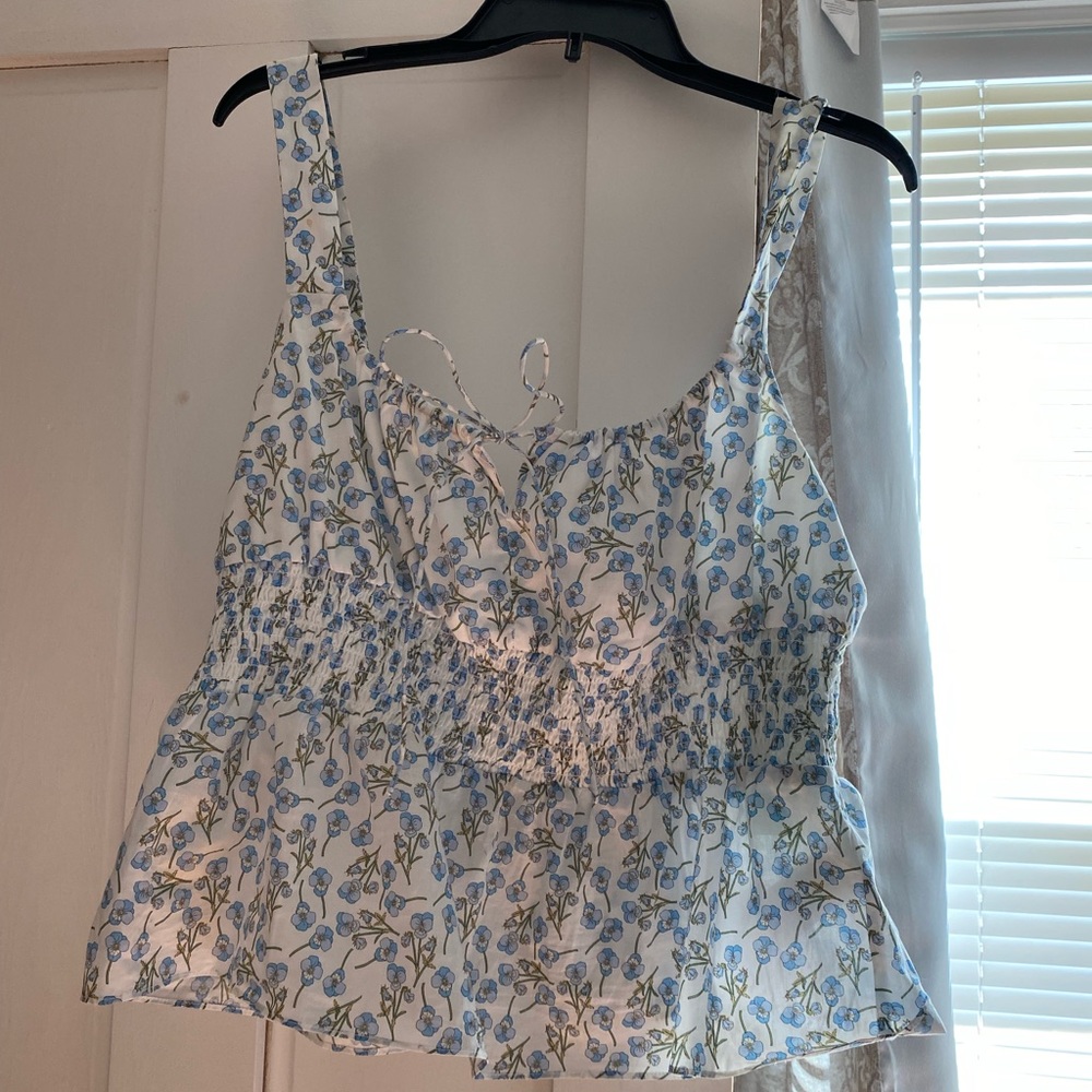 NWT J. Crew Floral Blouse